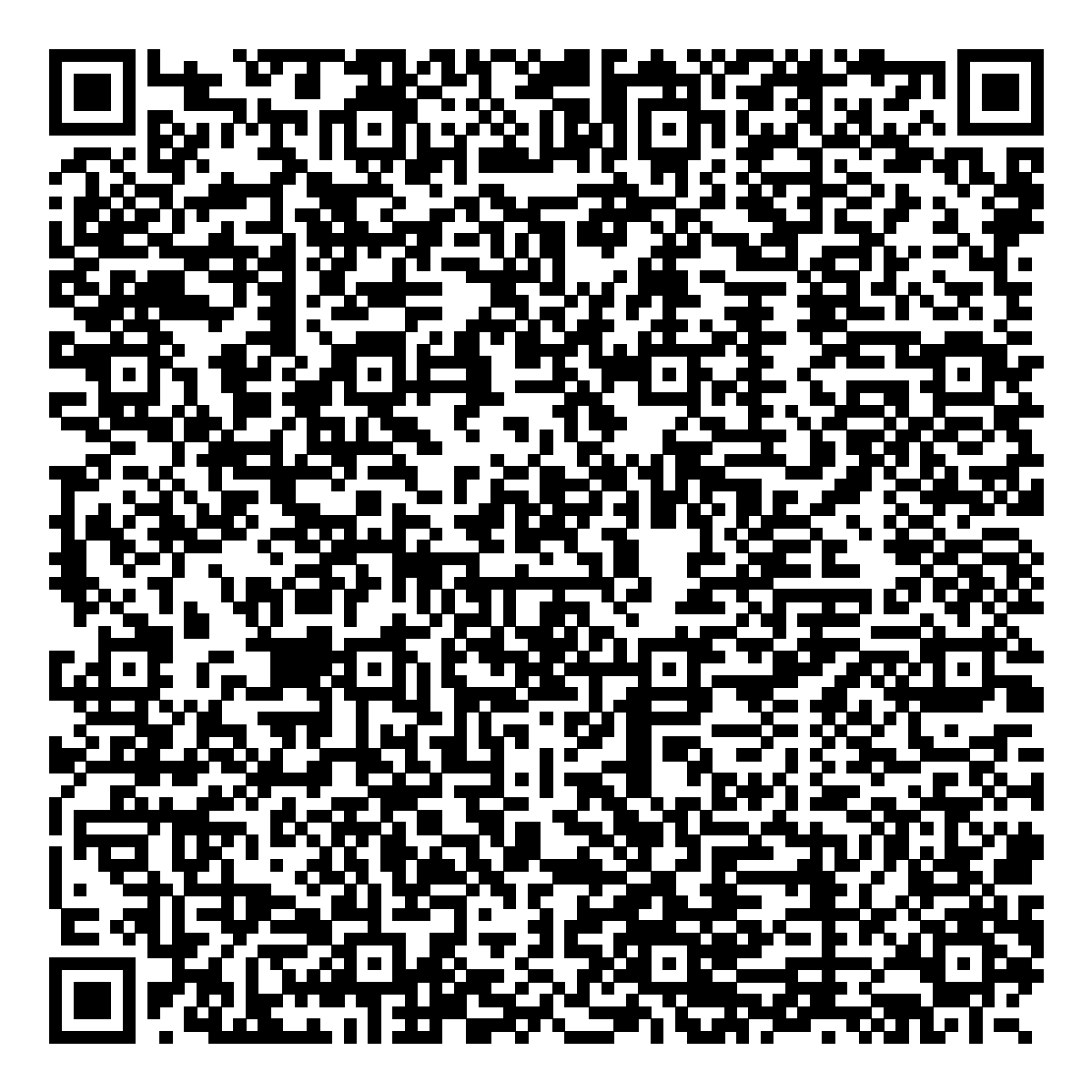 QR-Code zum Google-Eintrag der Bruggeralm